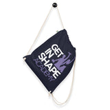 Organic cotton drawstring bag Get in Shape Academy