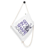 Organic cotton drawstring bag Get in Shape Academy