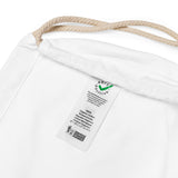 Organic cotton drawstring bag Get in Shape Academy