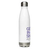 Stainless Steel Water Bottle - GET IN SHAPE ACADEMY