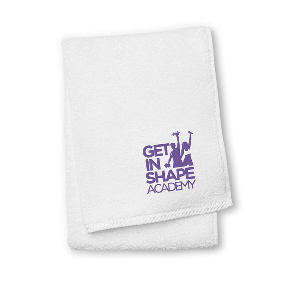 Cotton White Towel - GET IN SHAPE ACADEMY